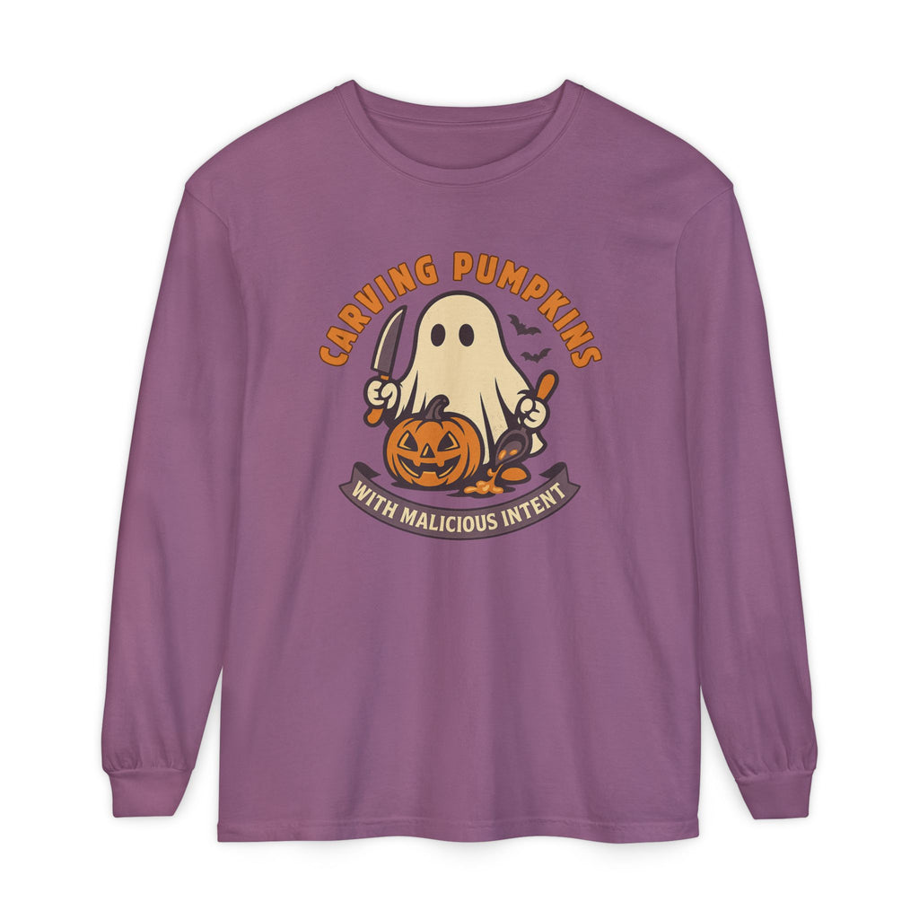 Carving Pumpkins Evolved Long Sleeve T-Shirt
