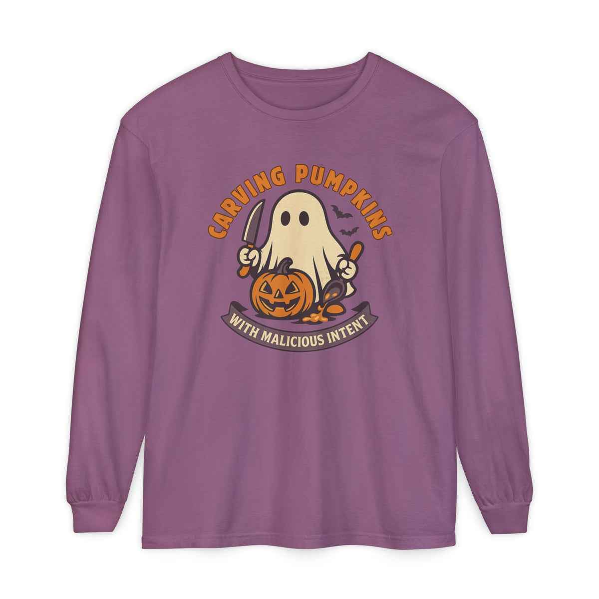 Carving Pumpkins Evolved Long Sleeve T-Shirt