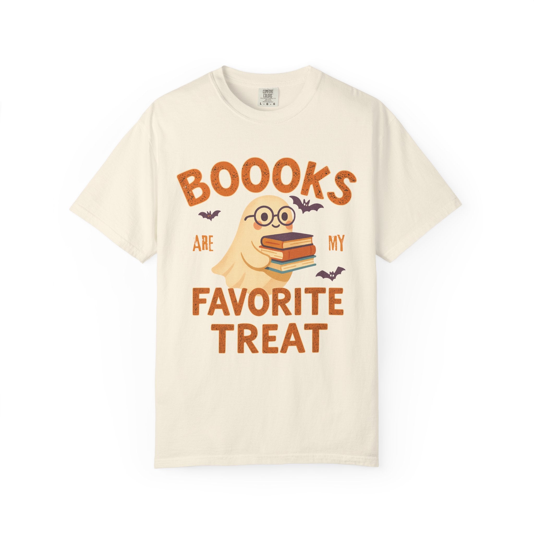 Books Are My Favorite Treat Ghost T-Shirt