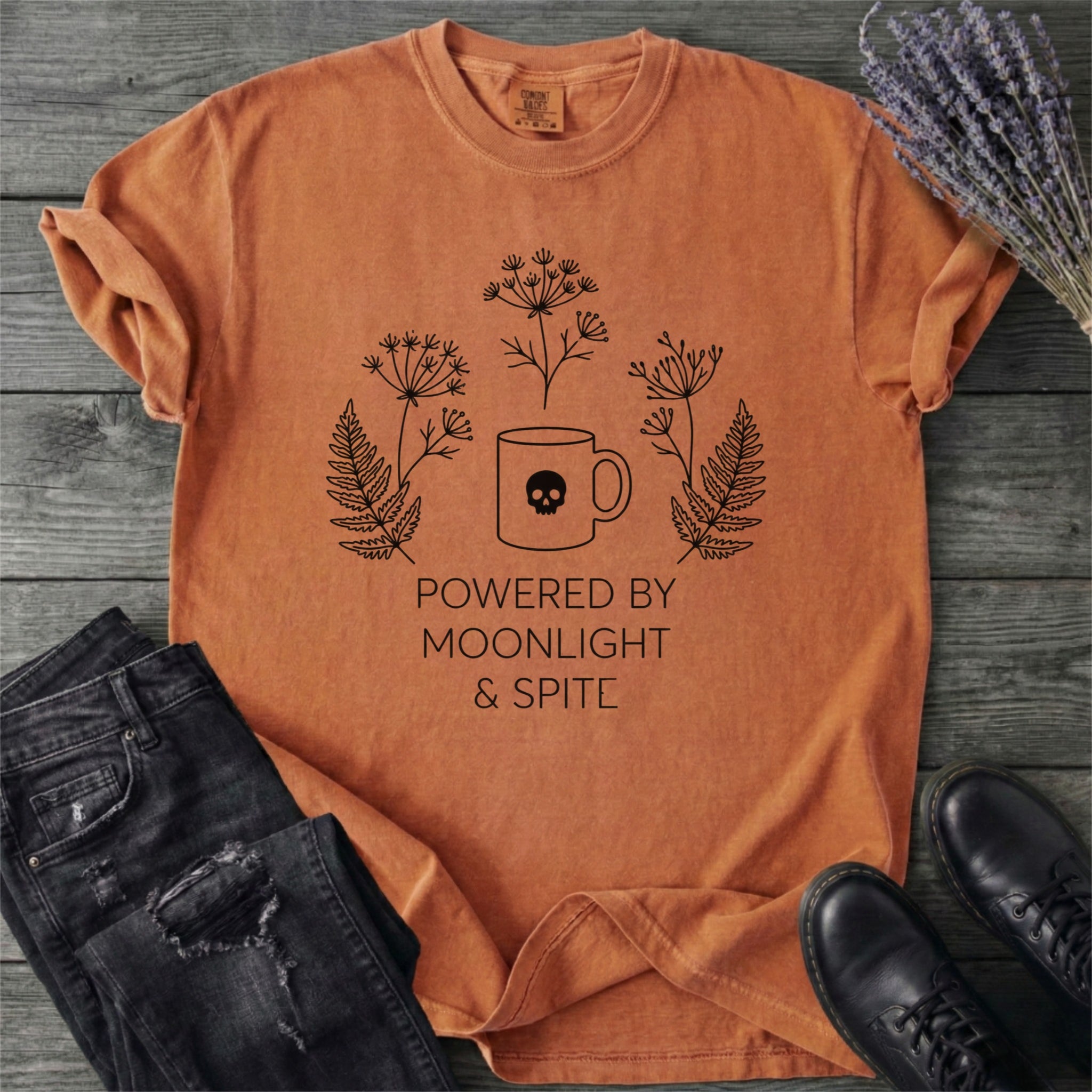 Powered By Moonlight & Spite T-Shirt