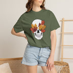 Fall Leaf Skull T-Shirt