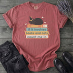Books And Cats T-Shirt
