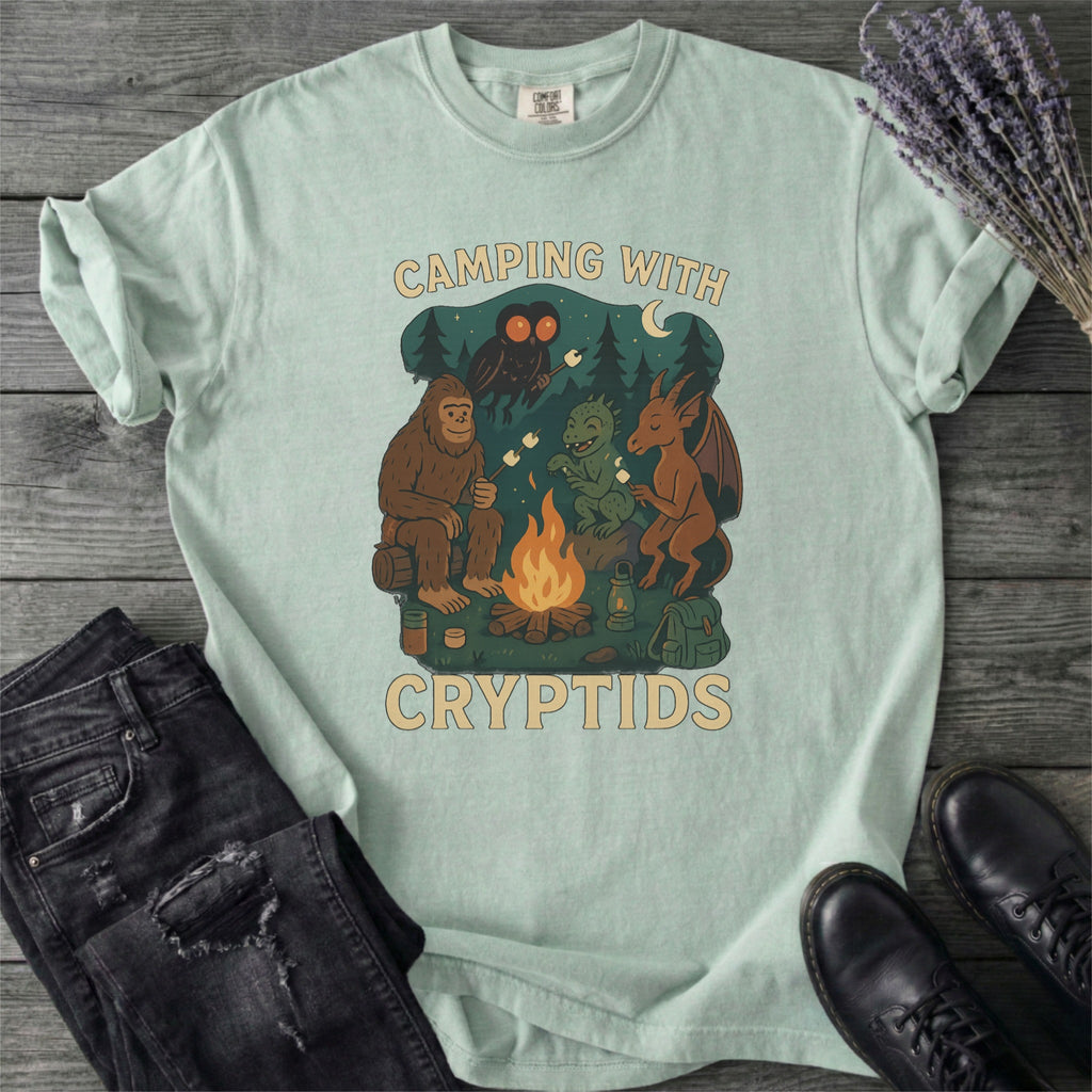 Cryptid Camping T-Shirt