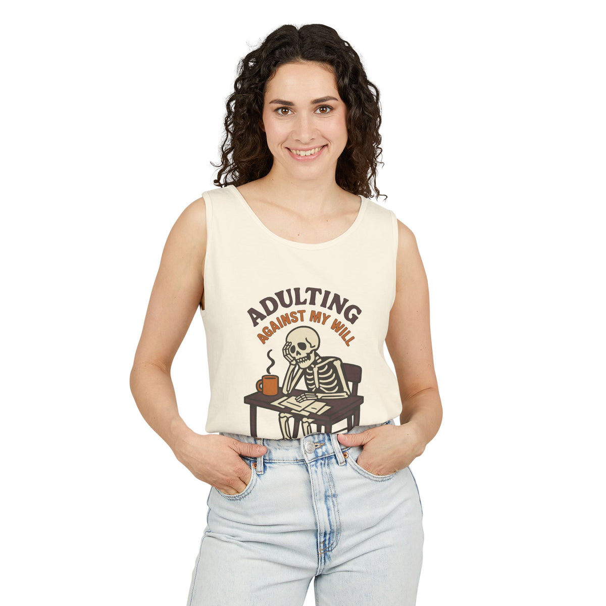 Adulting Against My Will Tank Top