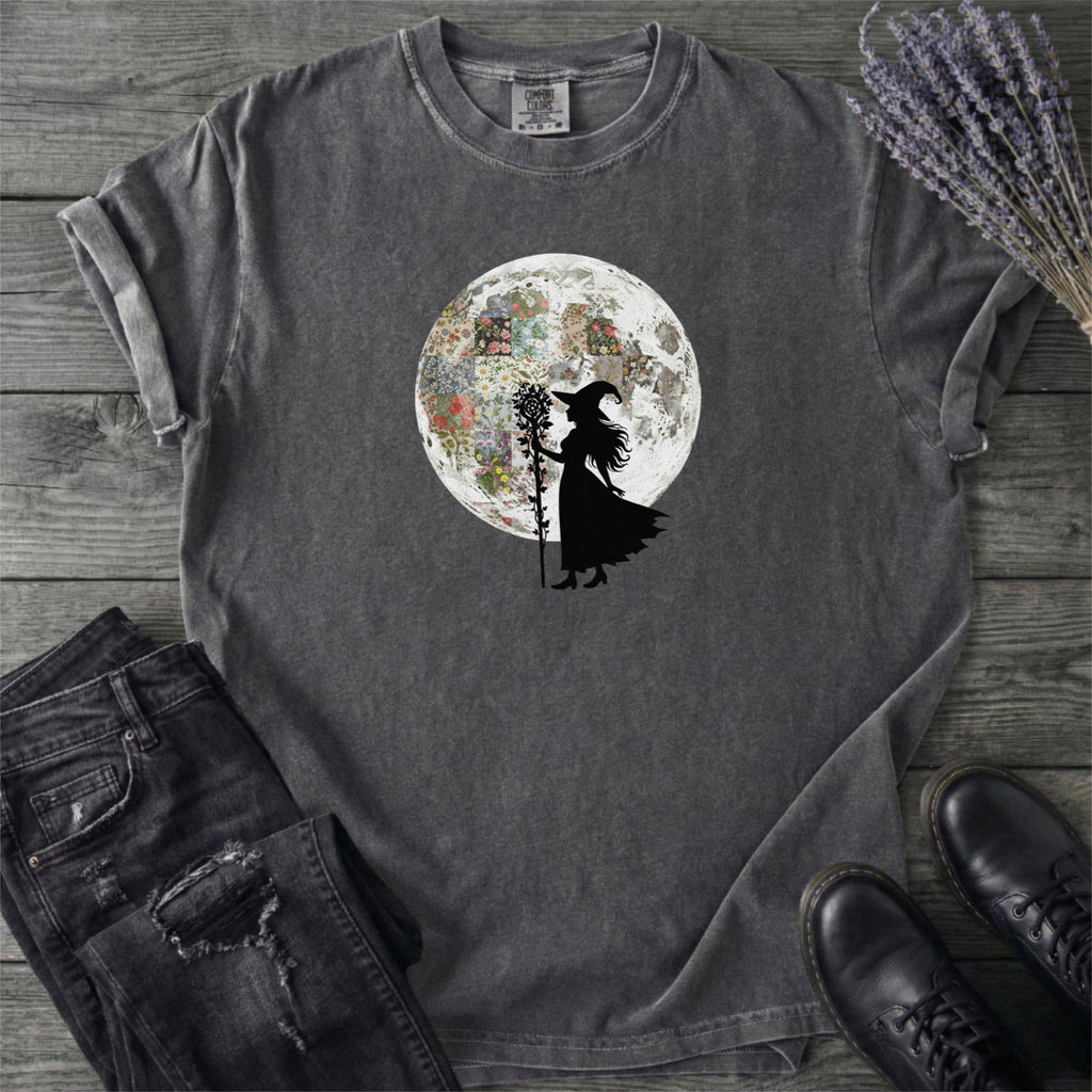 Floral Moon Witch T-Shirt