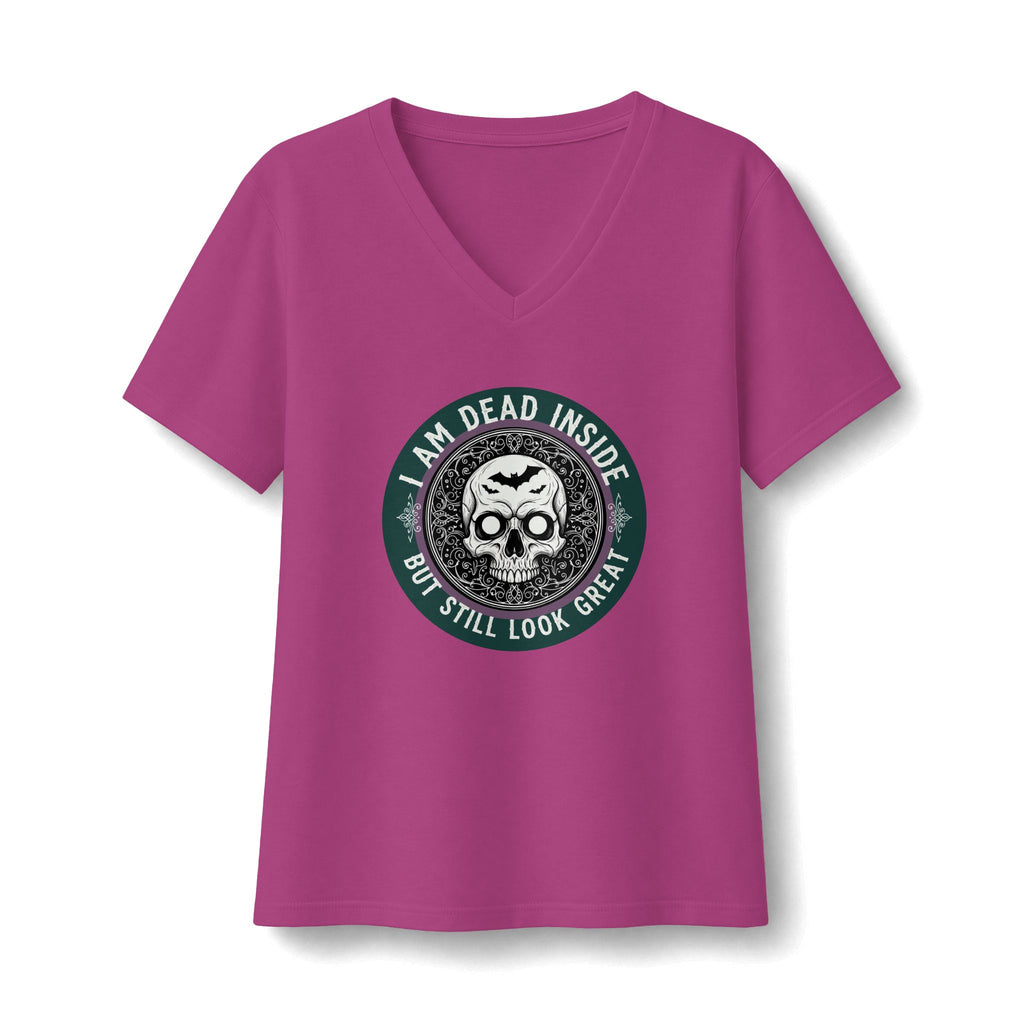 Im Dead Inside But Still Look Great V-Neck T-Shirt