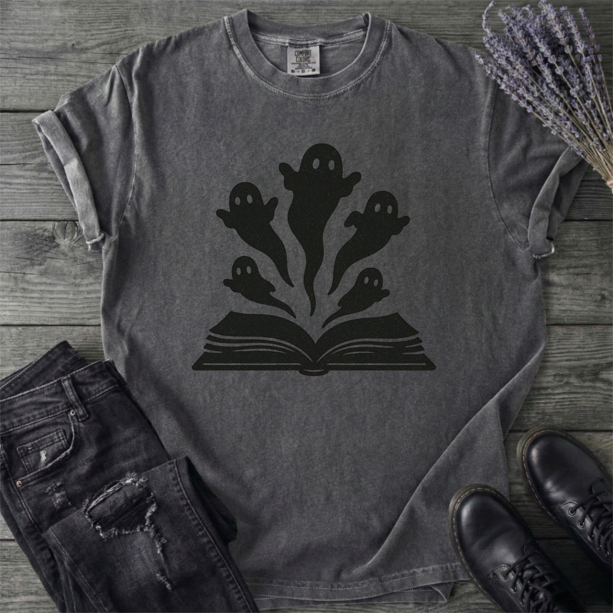 Ghost Book T-Shirt