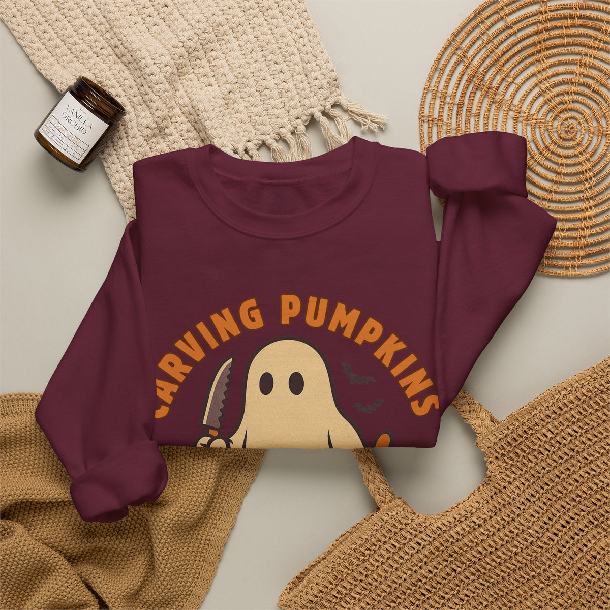Carving Pumpkins Chaotic Sweatshirt