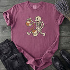 Coffee Skeleton Cartoon T-Shirt