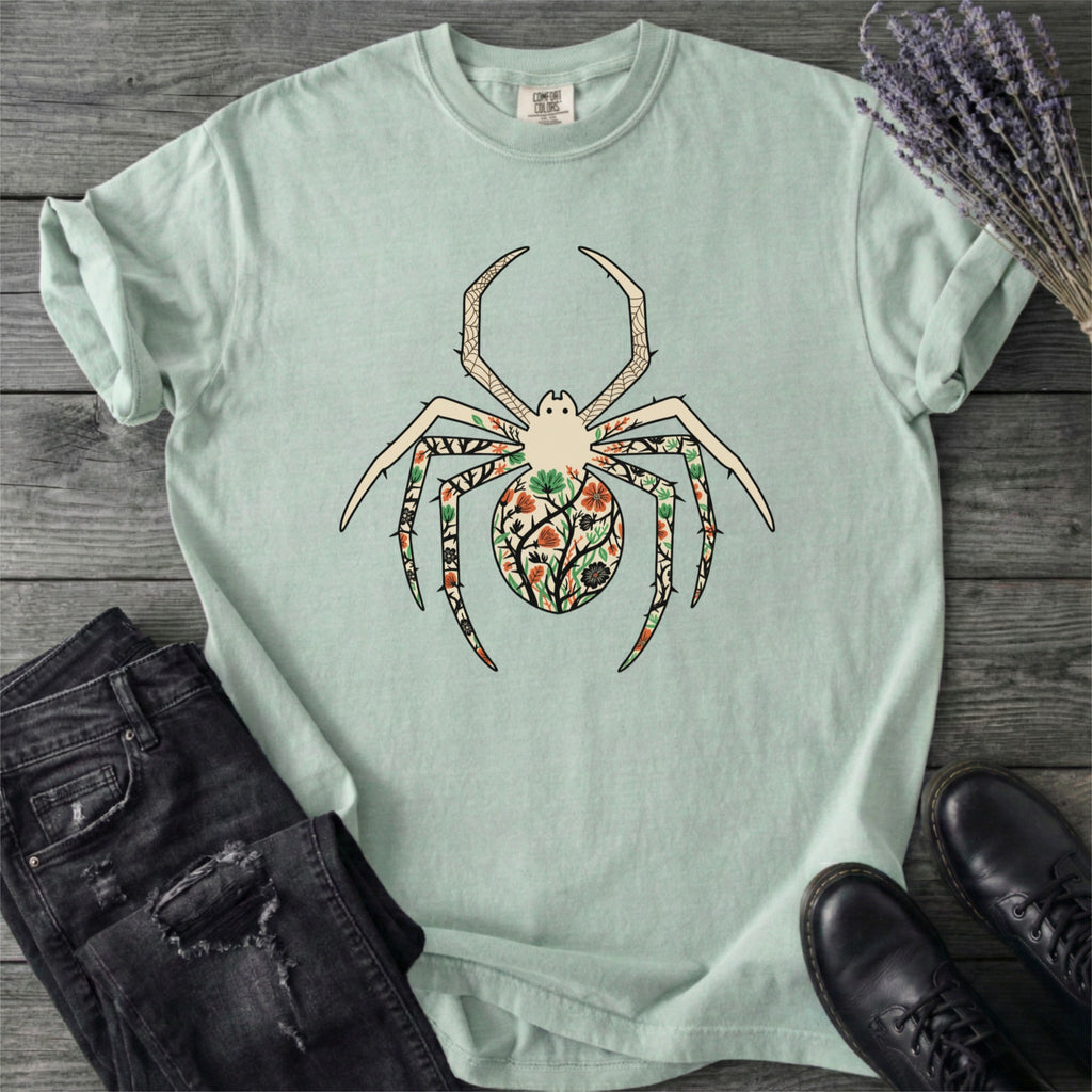 Boho Floral Spider T-Shirt