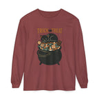 Trick Or Treat Candy Cauldron Long Sleeve T-Shirt