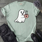 Cute Ghost Coffee T-Shirt
