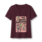 Pastel Sweet Nightmare V-Neck T-Shirt