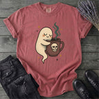 Ghost Coffee Hug T-Shirt
