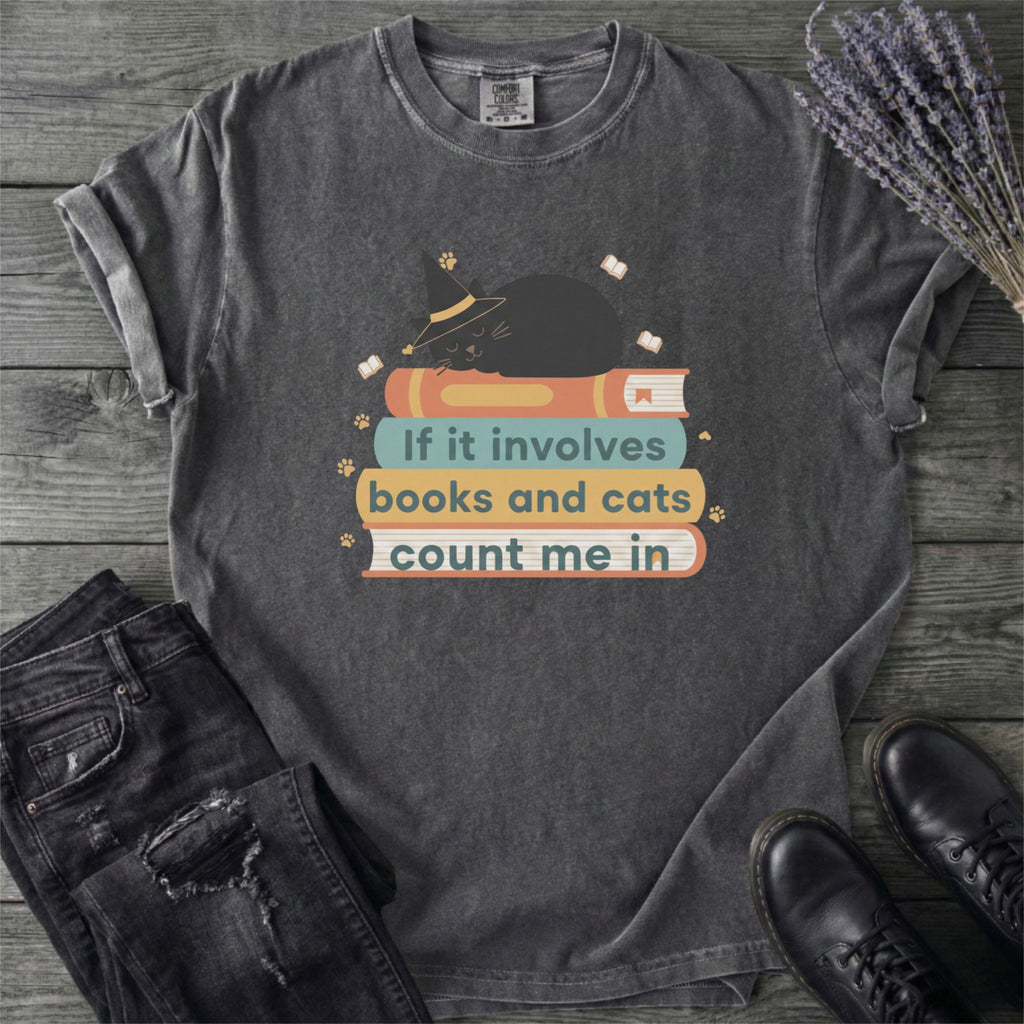 Books And Cats T-Shirt