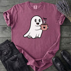 Cute Ghost Coffee T-Shirt