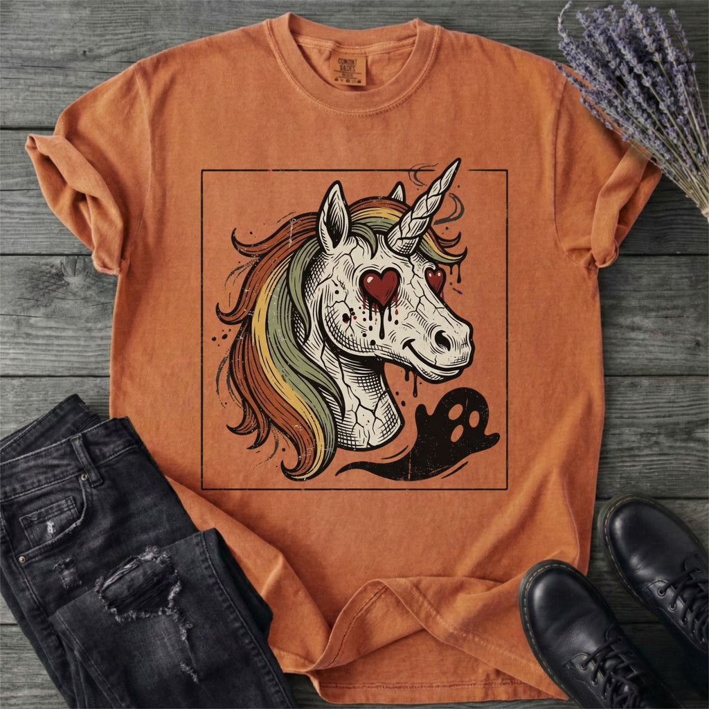 Grunge Zombie Unicorn T-Shirt