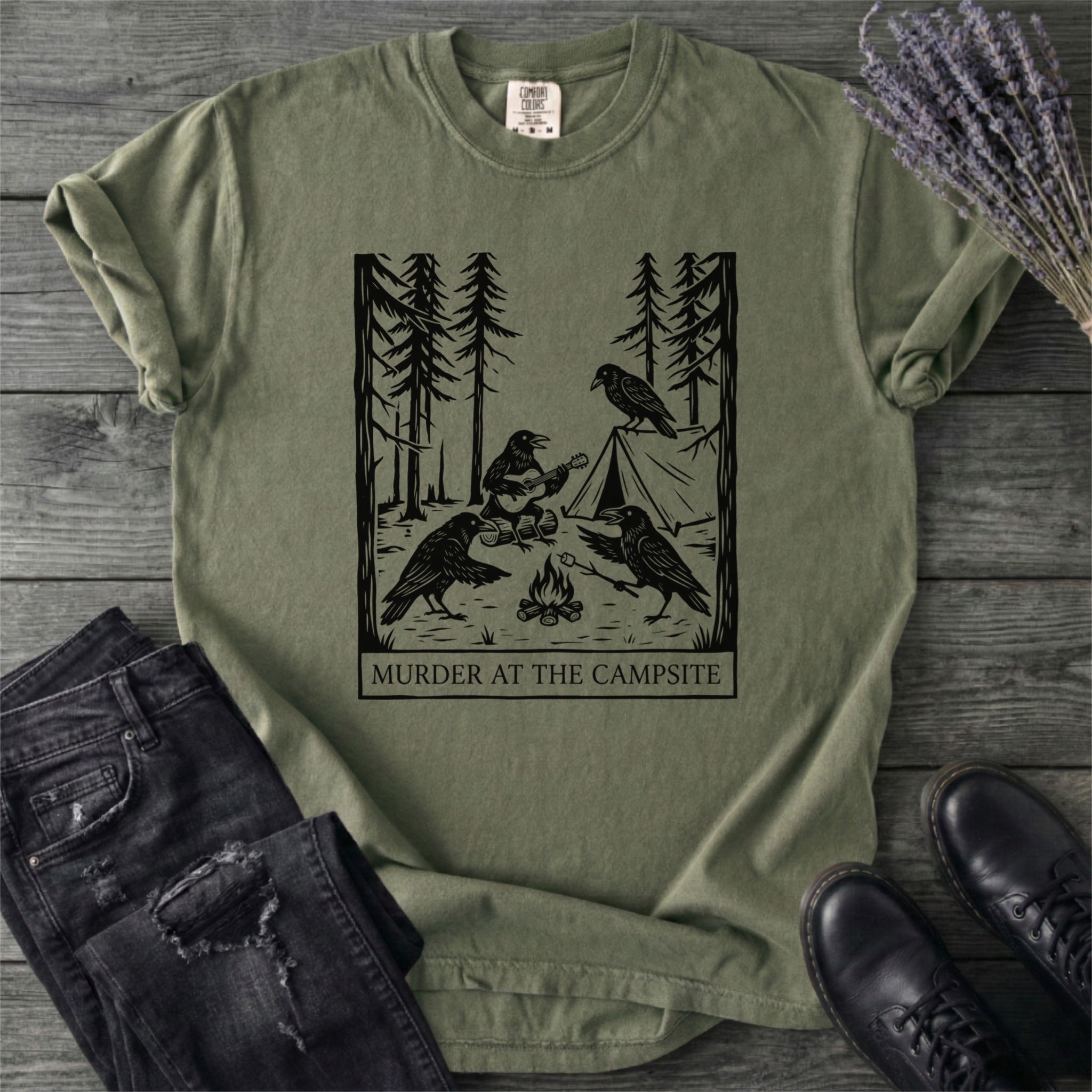 Murder At The Campsite T-Shirt