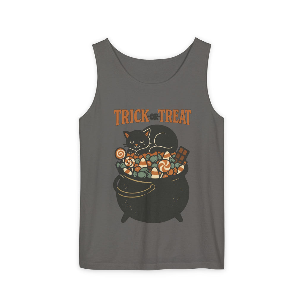 Trick Or Treat Candy Cauldron Tank Top