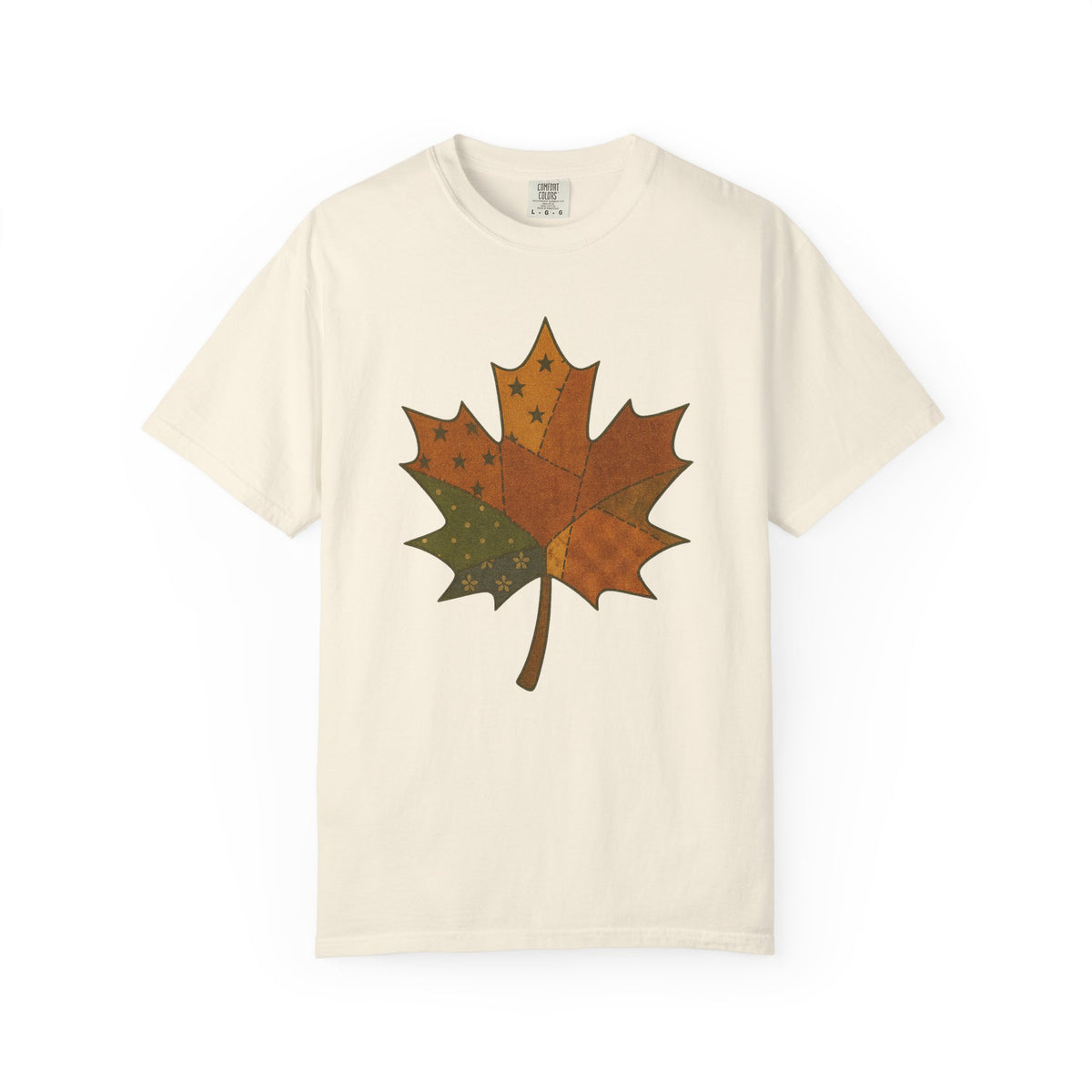Patchwork Maple Leaf T-Shirt