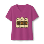 Boo Ghosts V-Neck T-Shirt