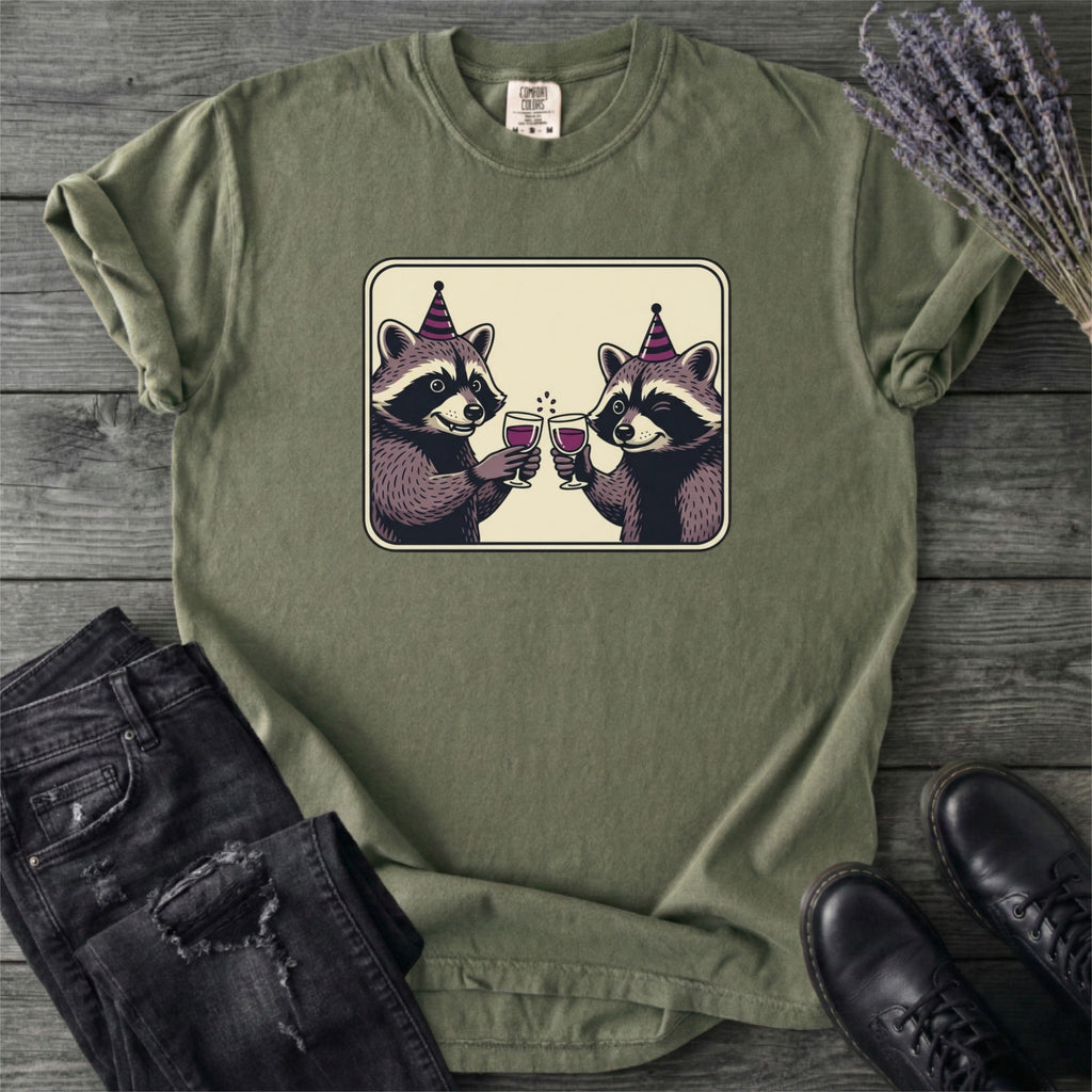Raccoon Party T-Shirt
