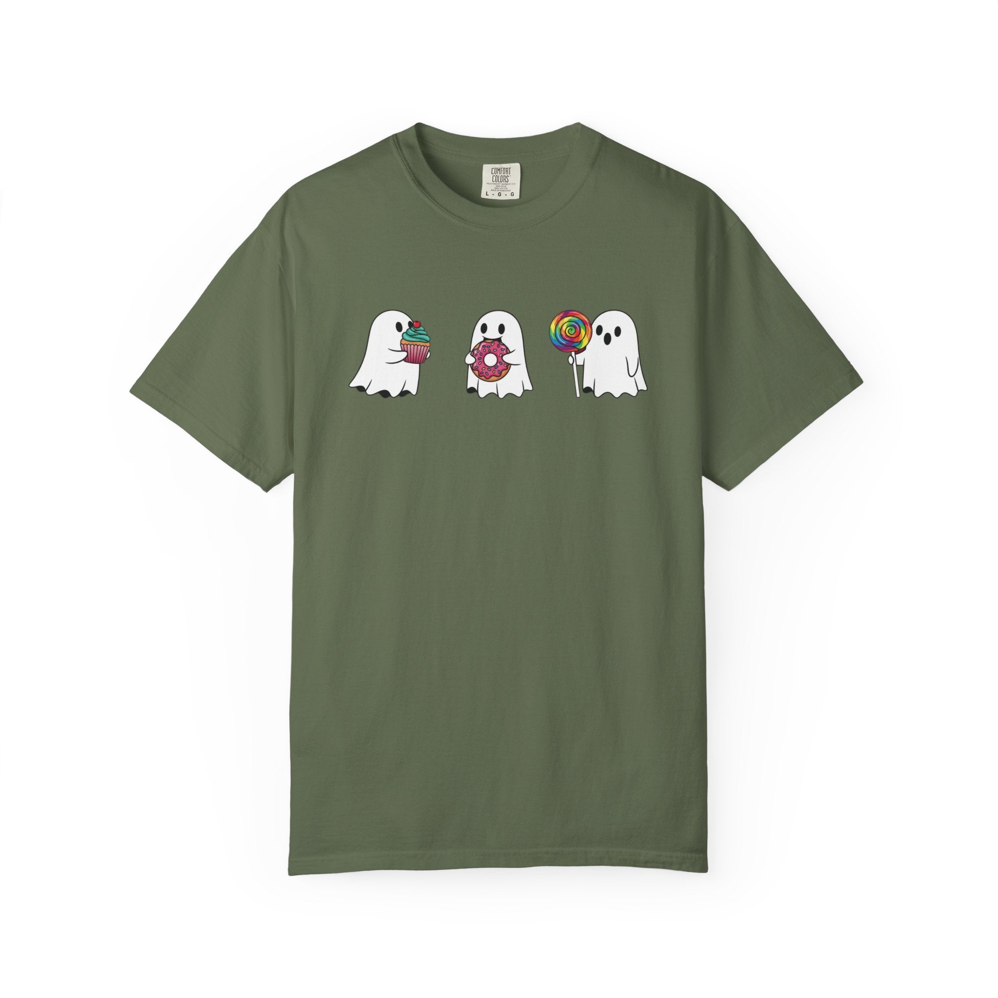 Ghost Cupcake Donut Lollipop T-Shirt