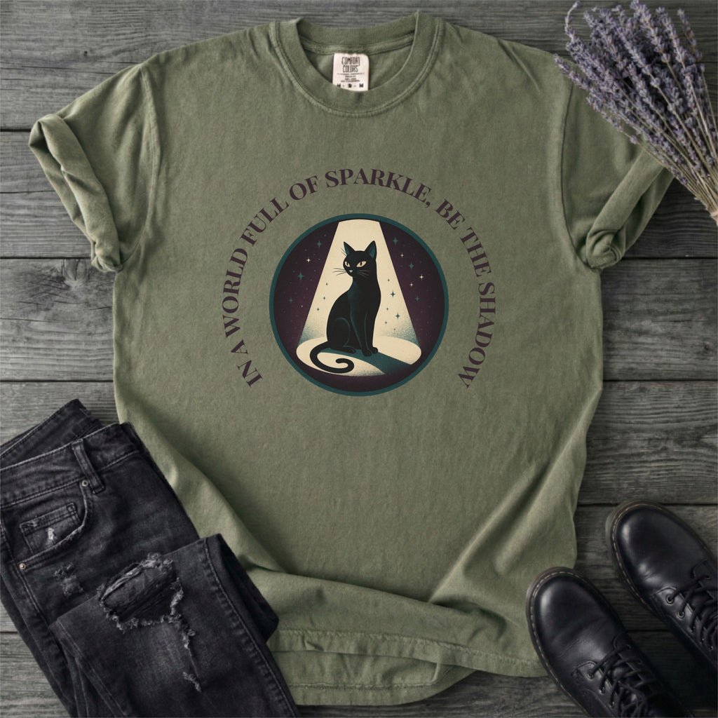 Black Cat Be the Shadow T-Shirt