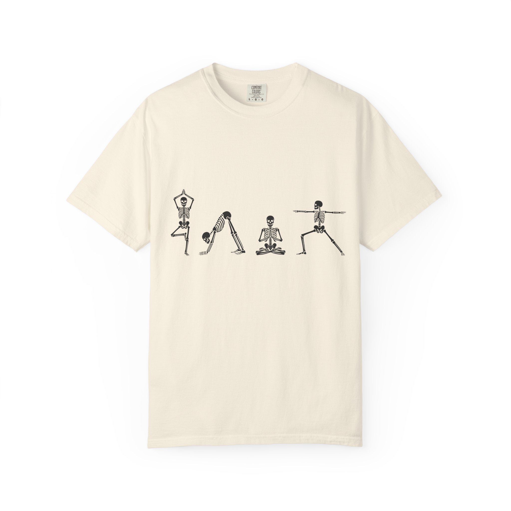 Spooky Yoga Squad Skeleton T-Shirt