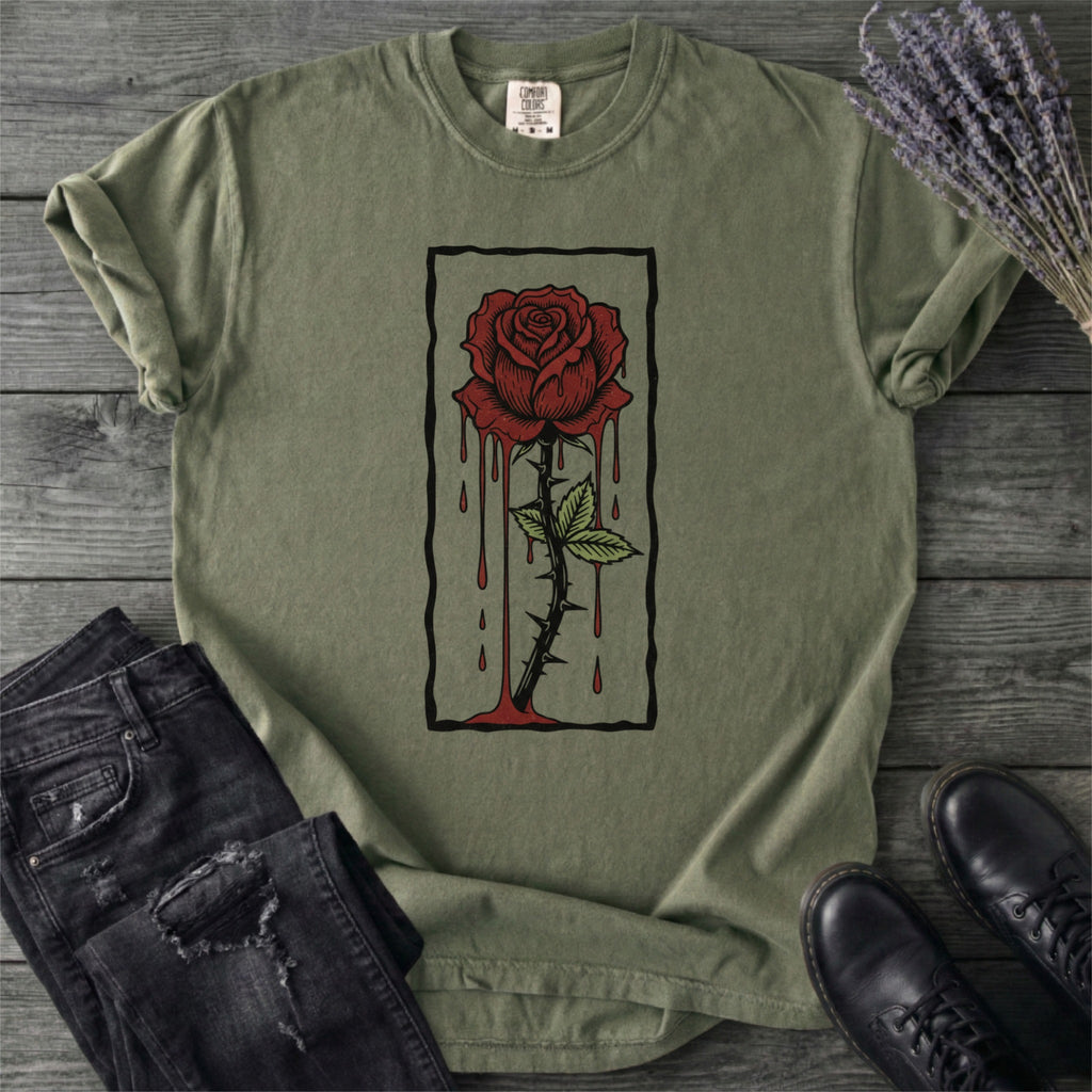 Dripping Rose T-Shirt