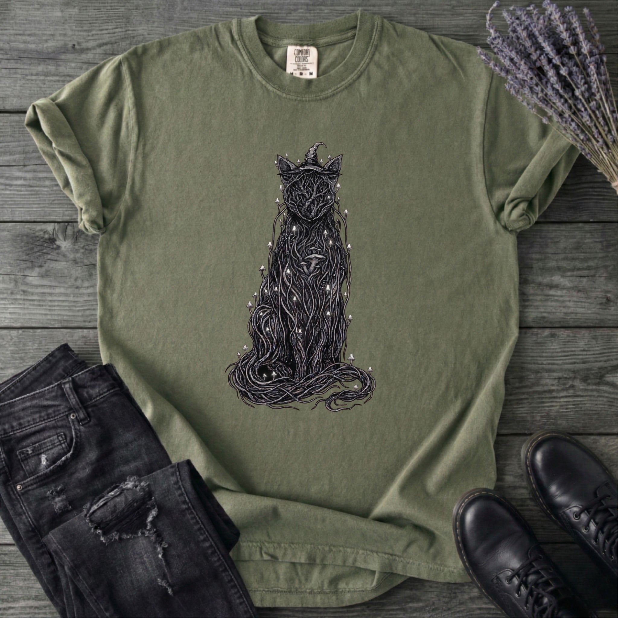 Willow Witch Cat T-Shirt