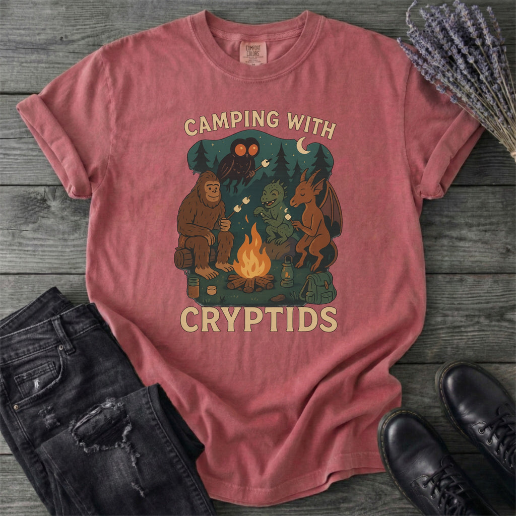 Cryptid Camping T-Shirt