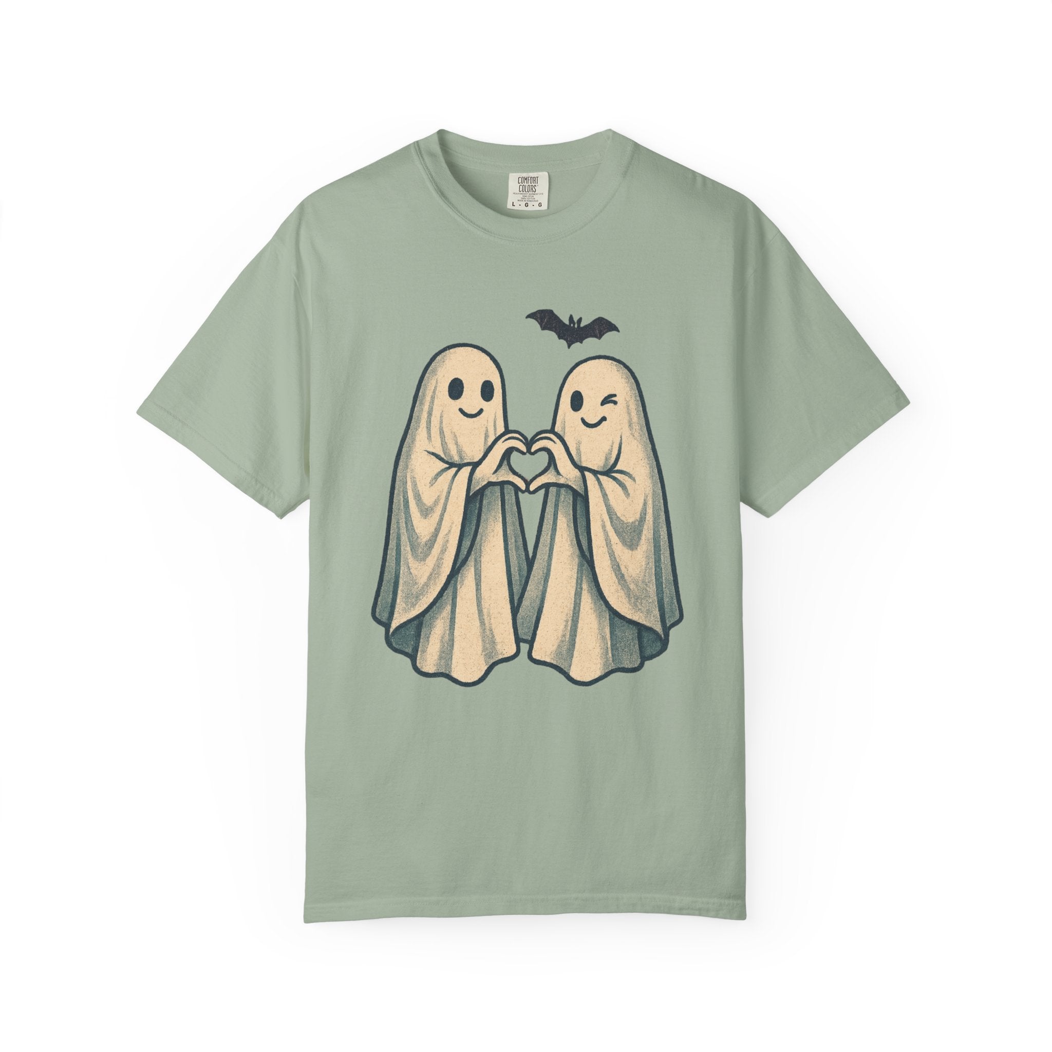Two Ghosts Heart Hands T-Shirt