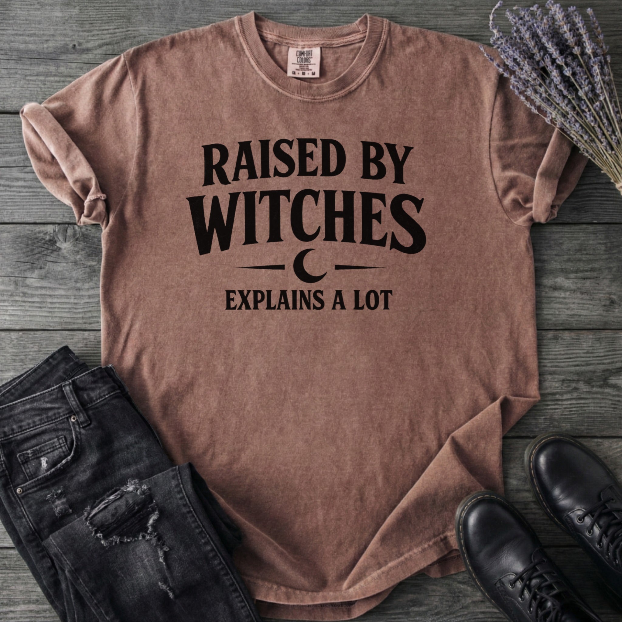 Raised By Witches T-Shirt