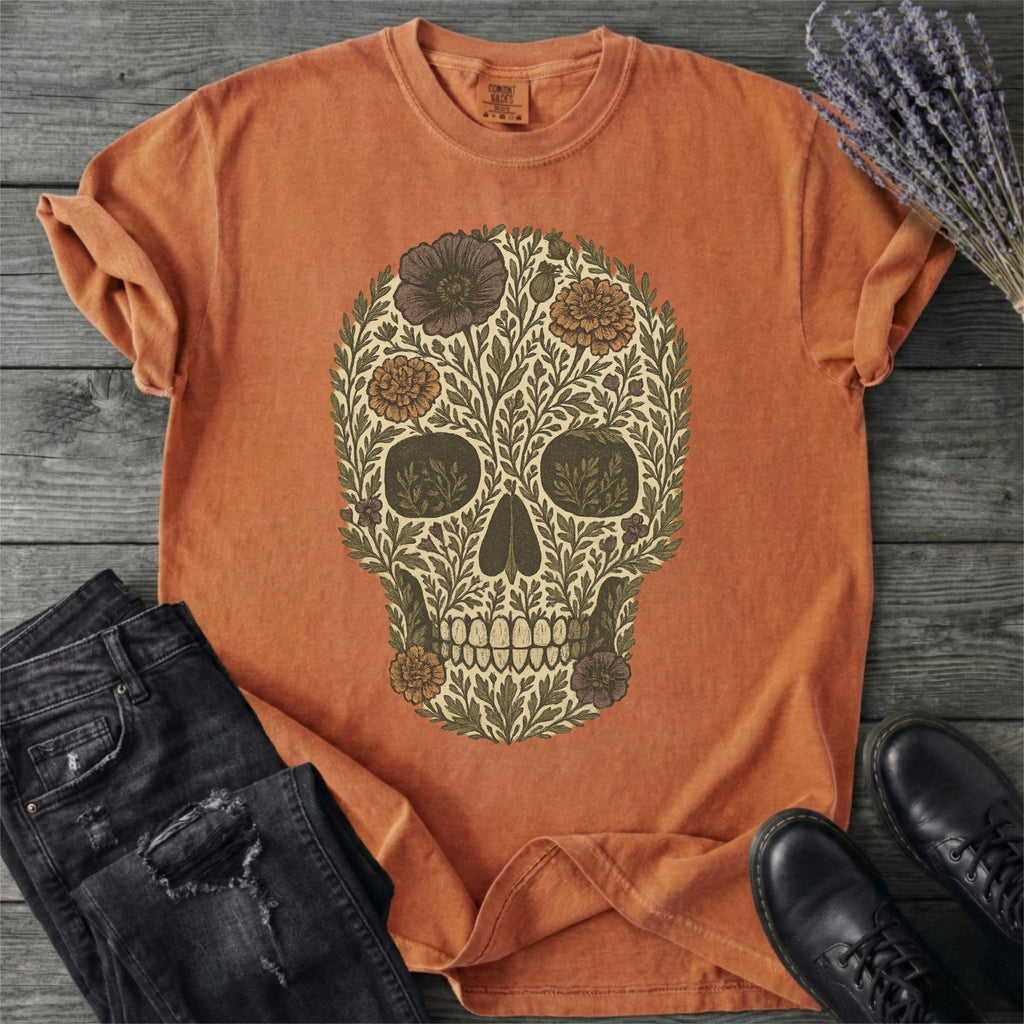 Wildflower Skull T-Shirt