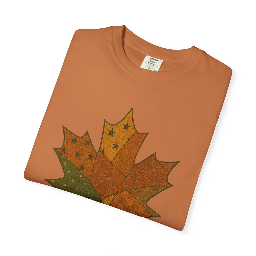 Patchwork Maple Leaf T-Shirt