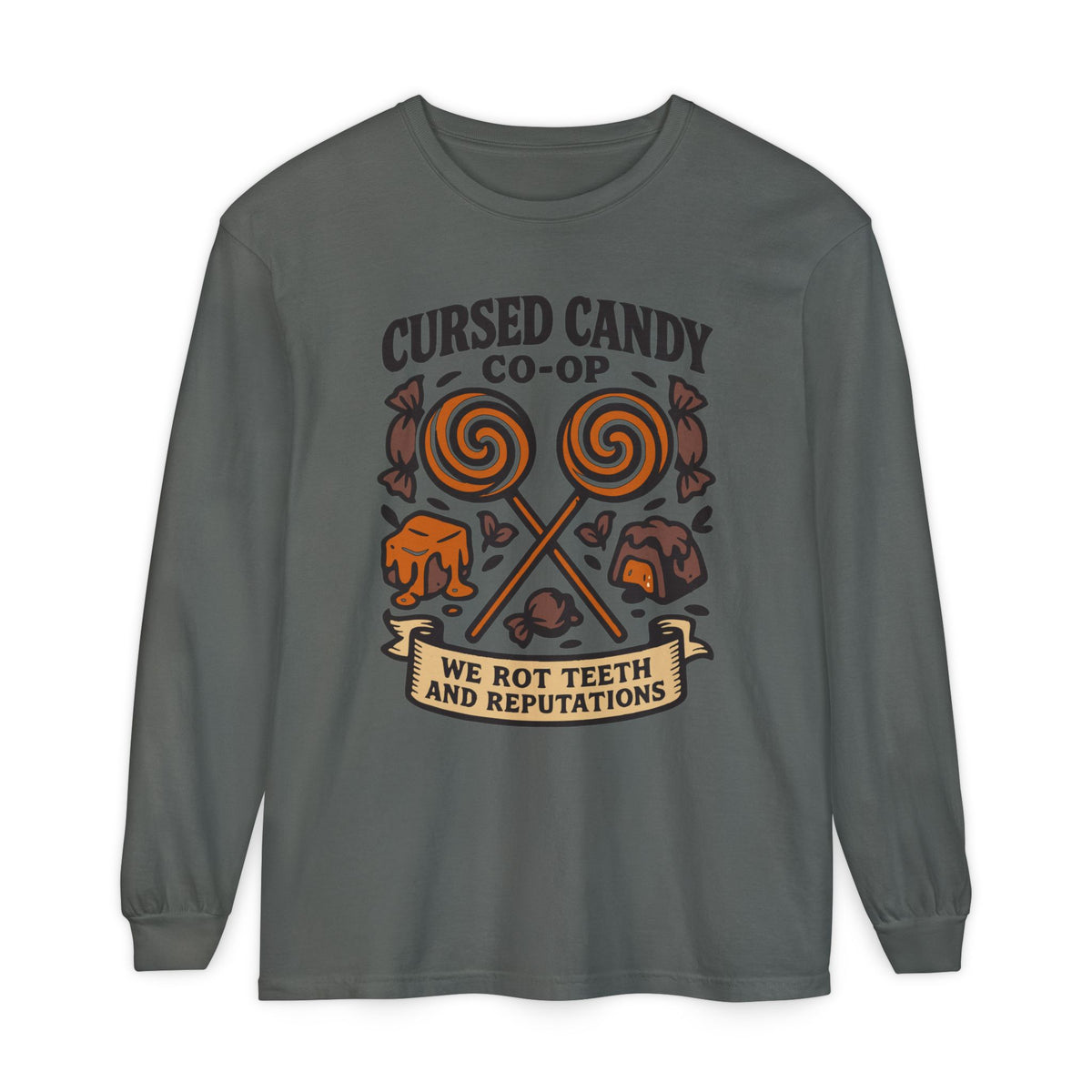 Cursed Candy Co Op Long Sleeve T-Shirt