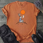 Moonlit Rabbit And Ghost T-Shirt
