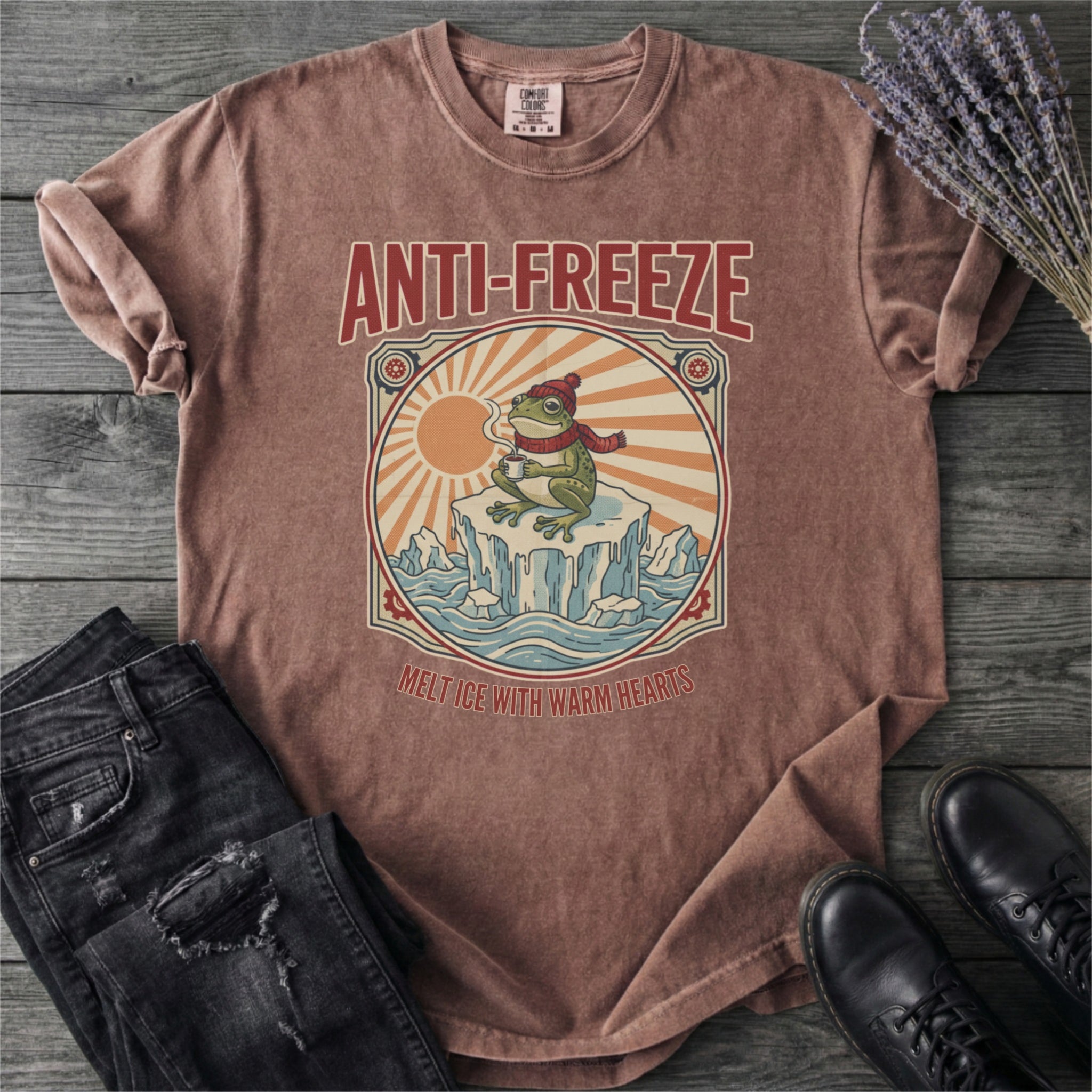 Anti-Freeze Frog Protest T-Shirt