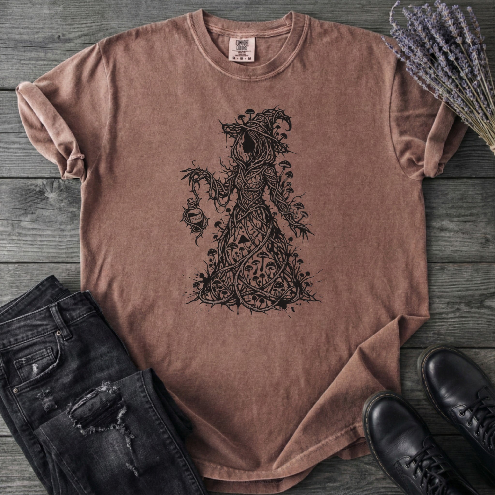 Mushroom Witch T-Shirt