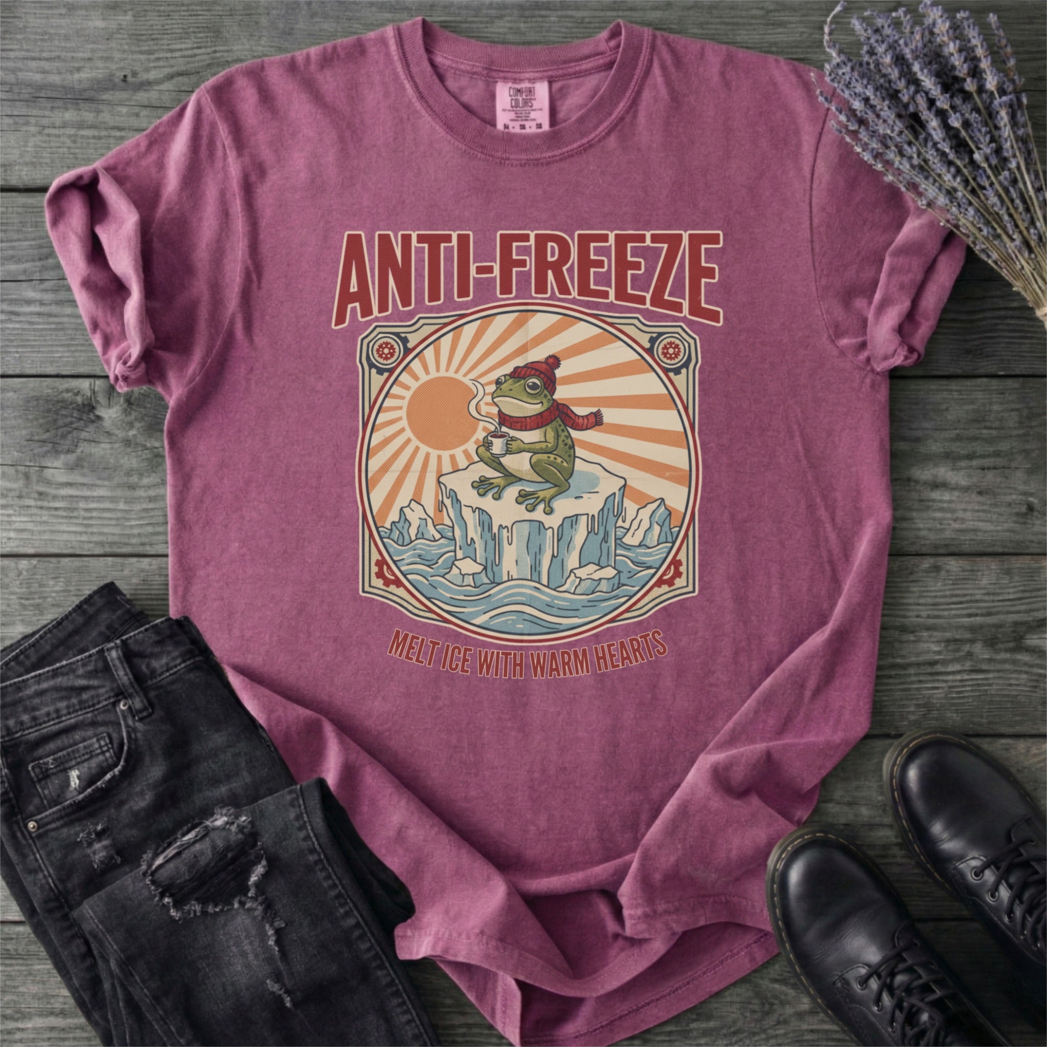 Anti-Freeze Frog Protest T-Shirt