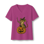 Mouse Witch V-Neck T-Shirt