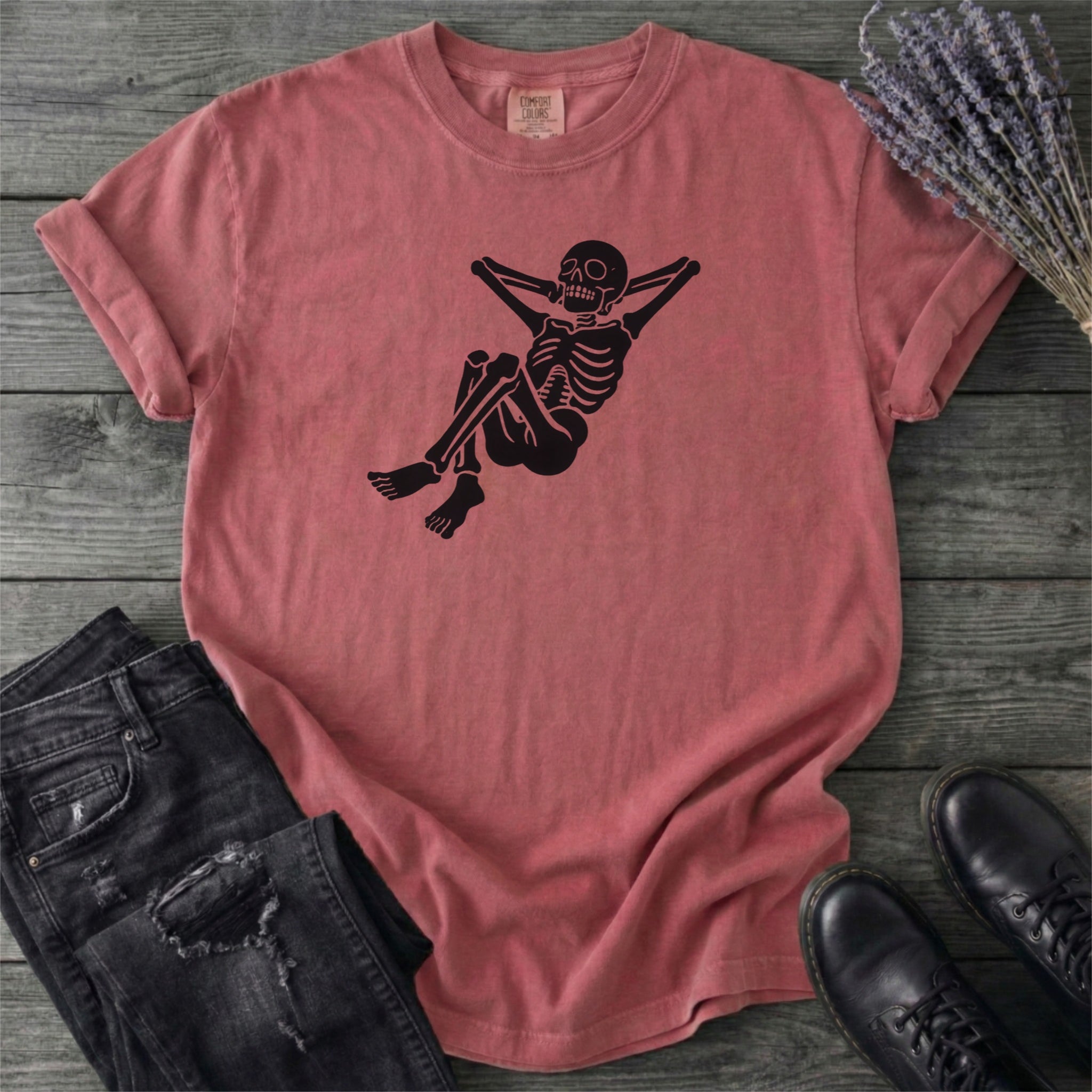 Laid Back Skeleton T-Shirt