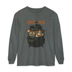 Trick Or Treat Candy Cauldron Long Sleeve T-Shirt