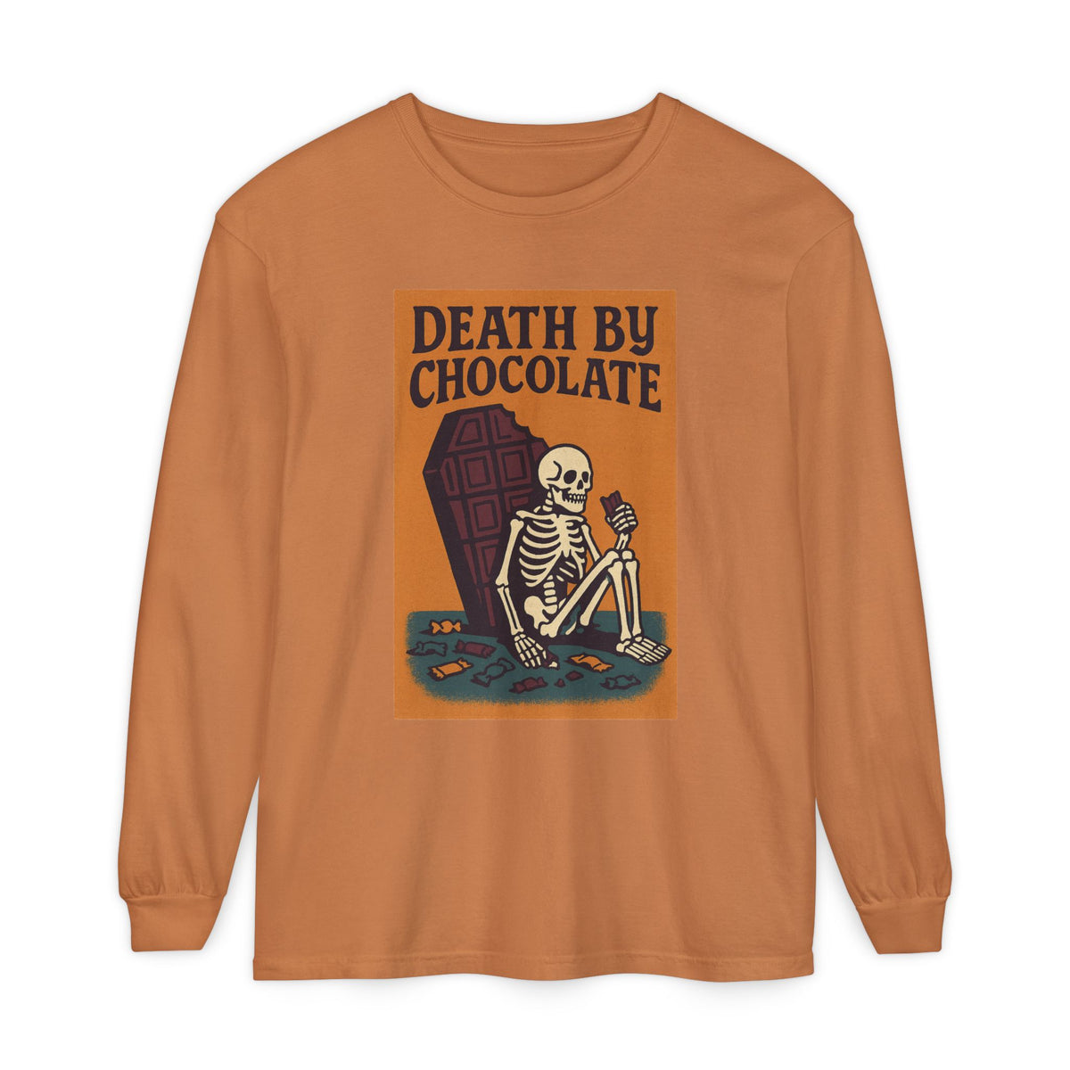 Death By Chocolate Long Sleeve T-Shirt