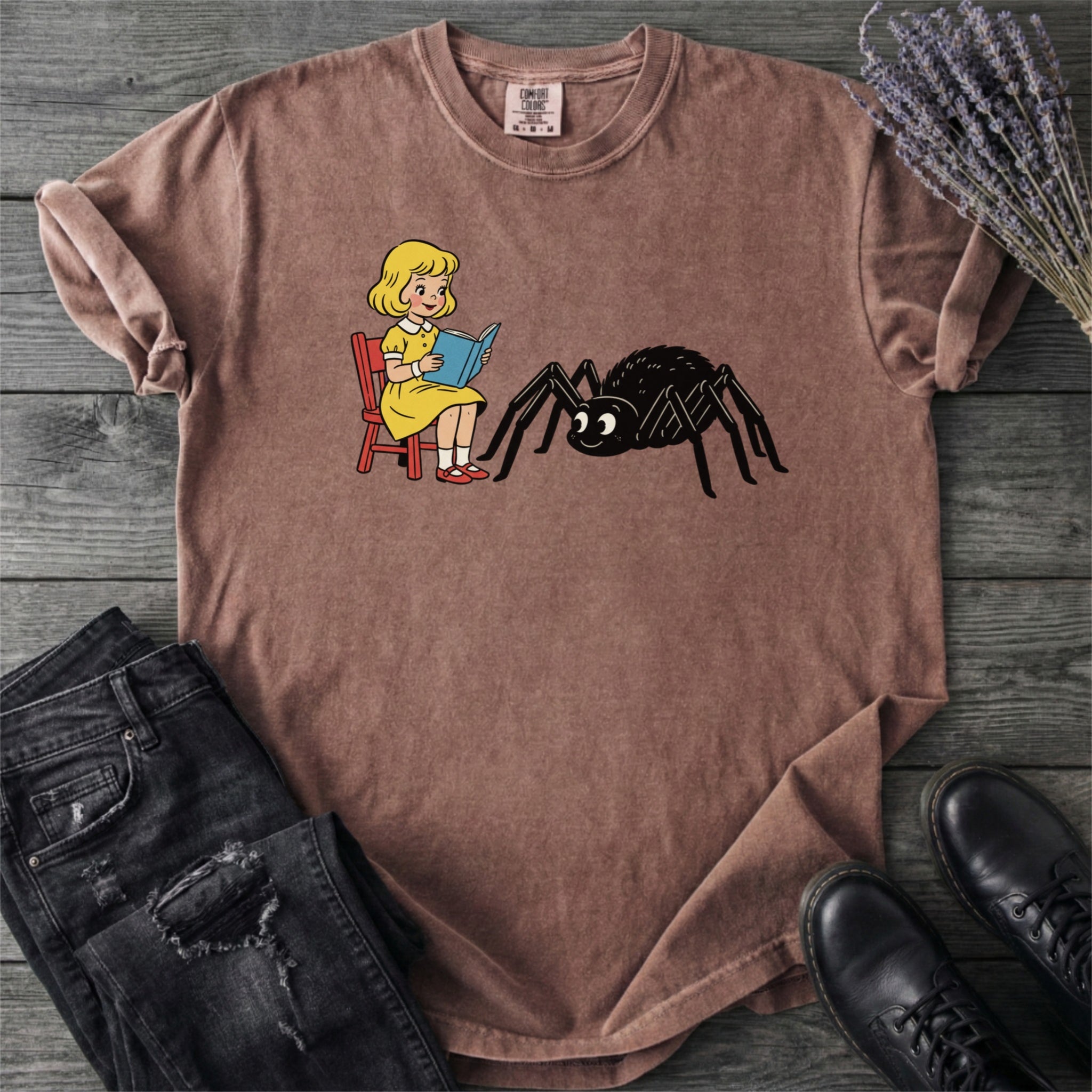 Spider Storytime T-Shirt