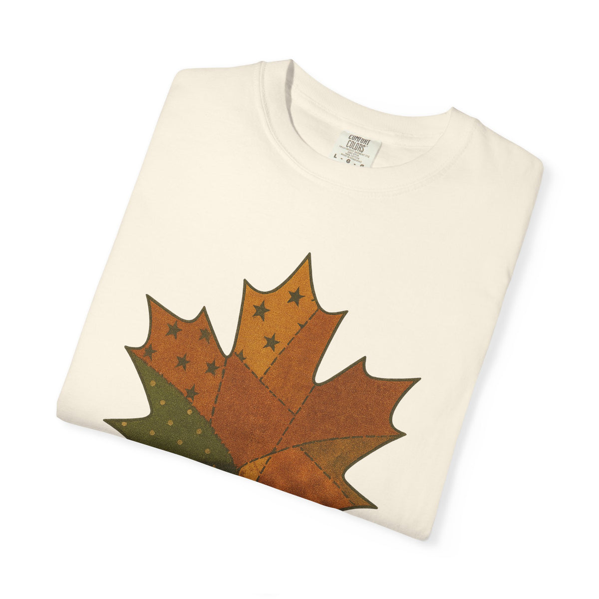 Patchwork Maple Leaf T-Shirt