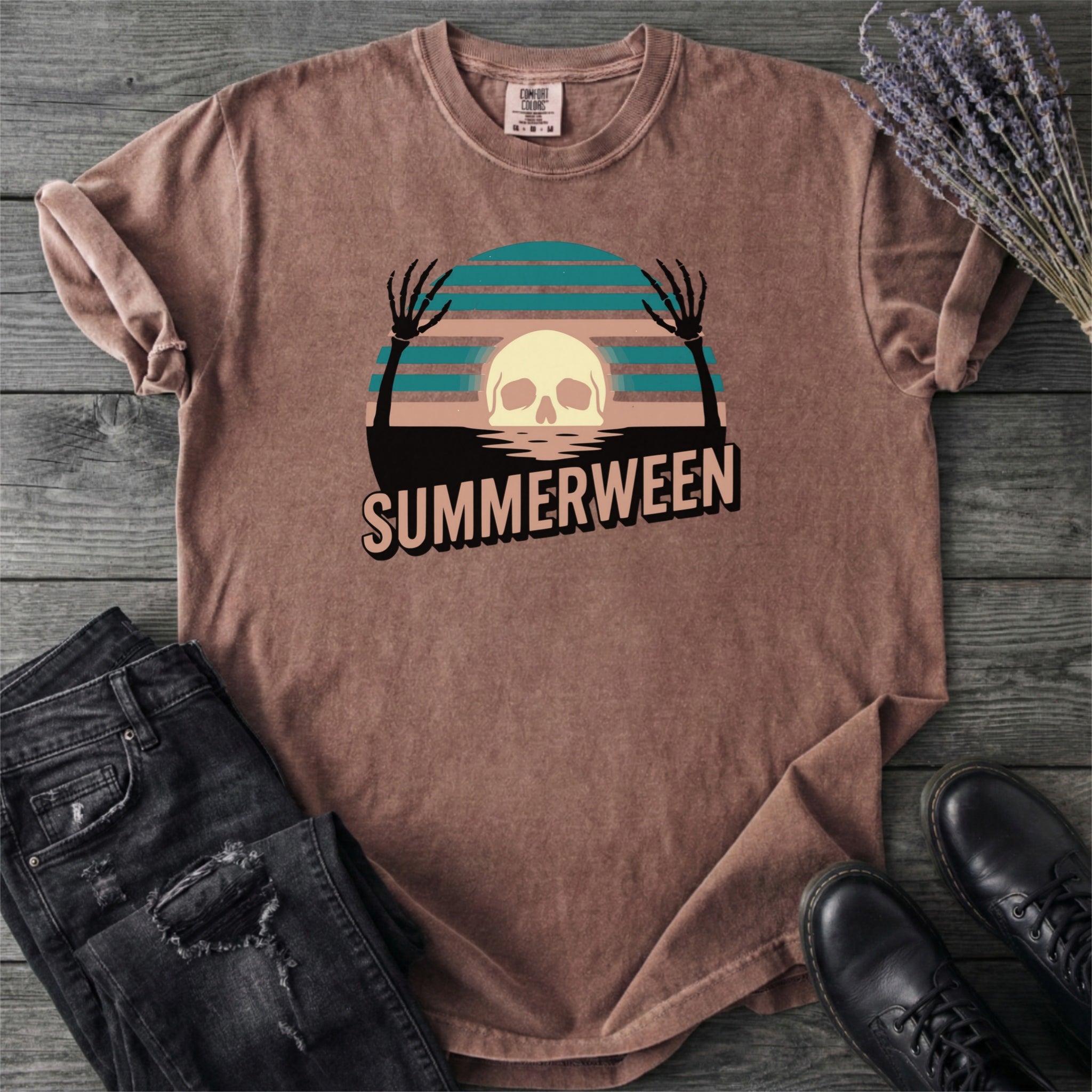 Summerween Skull T-Shirt