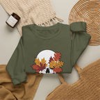Fall Leaf Skull Sweatshirt