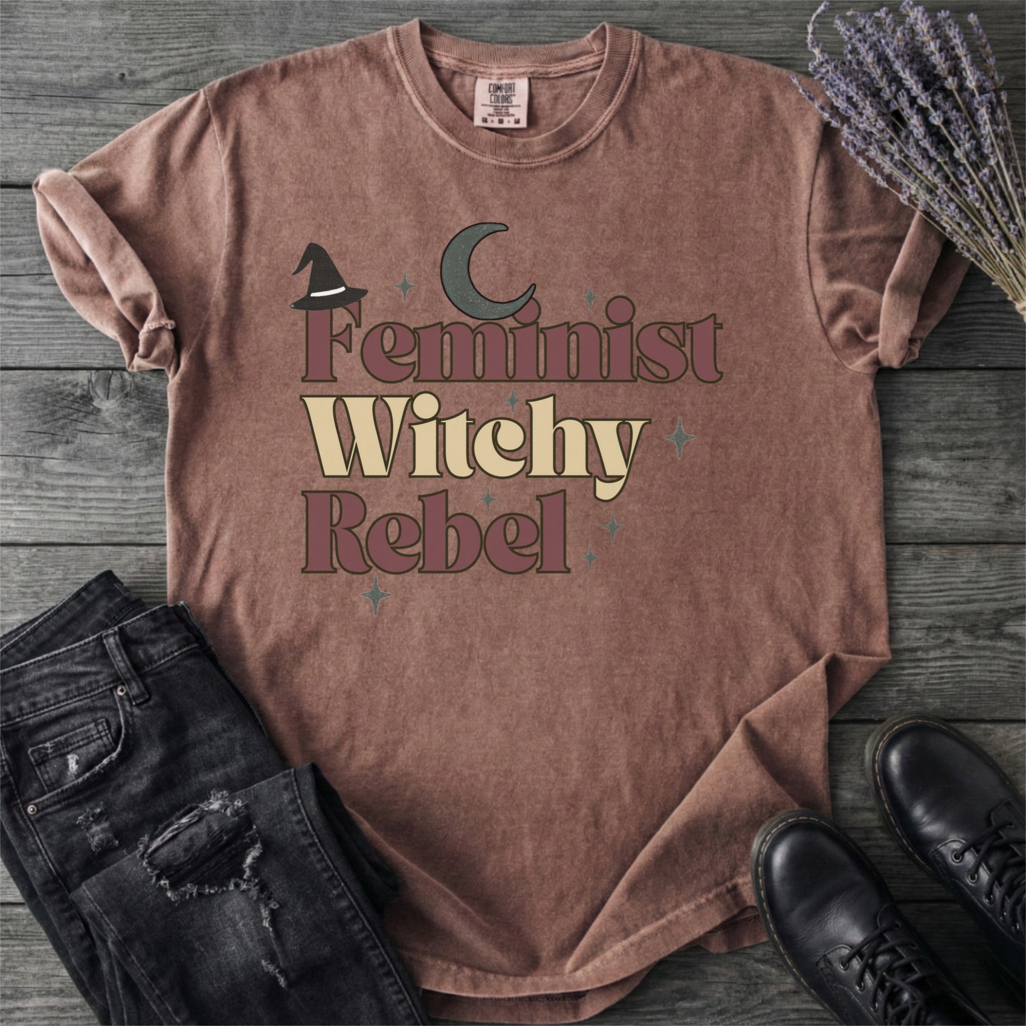 Feminist Witchy Rebel Empowerment T-Shirt